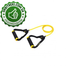 Резинка для фитнеса LivePro TONING TUBE PRO Black-Yellow (Light)